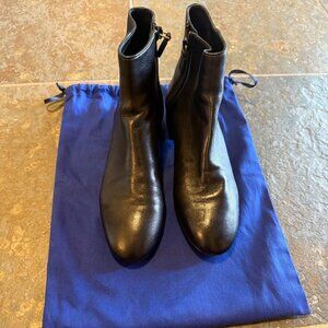 Black Leather Stuart Weitzman Boots size 6.5